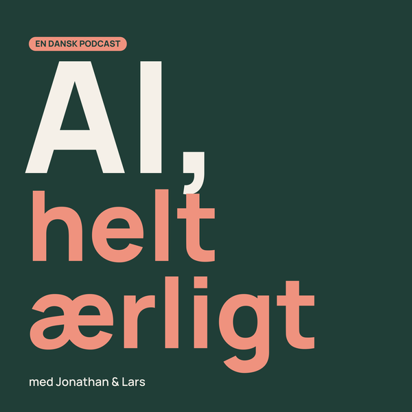 Cover til podcasten AI, helt ærligt